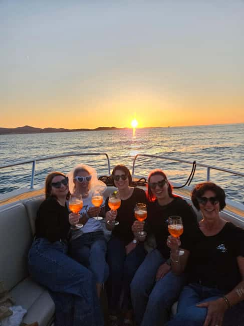 Zadar: Romantic, Luxury Sunset Boat Tour with Aperol Spritz - When the Sea Gets Choppy: Still Worth It, Just Hold the Rail